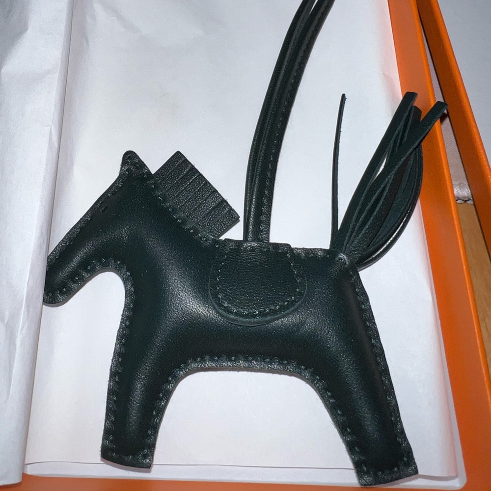 Hermes Monotone Rodeo Charm PM